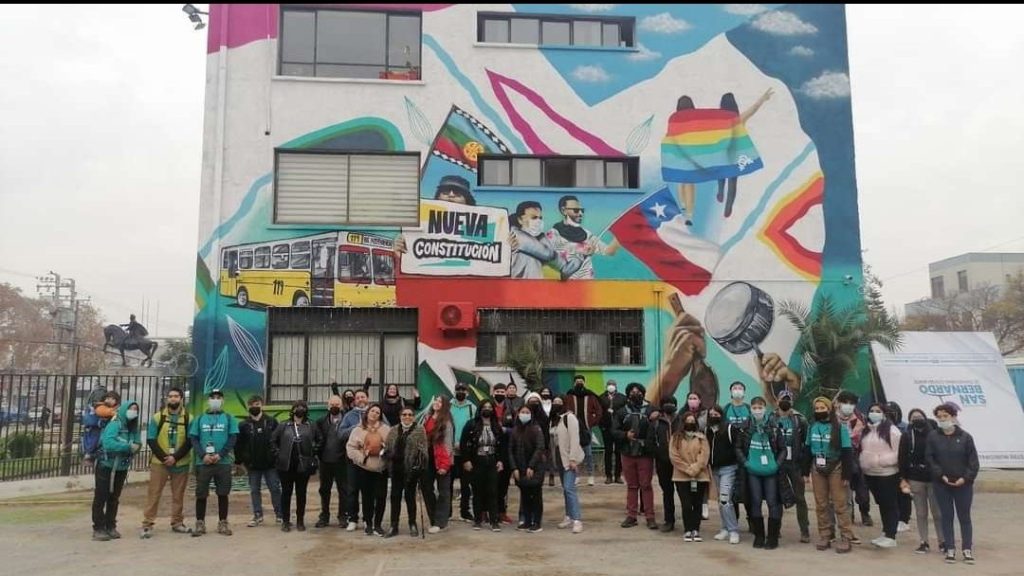 Contraloría instruyó sumario en municipio de San Bernardo por mural en