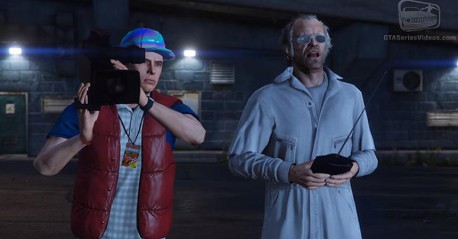 Porque nunca es suficiente: Recrean ‘Back to the Future’ en GTA V