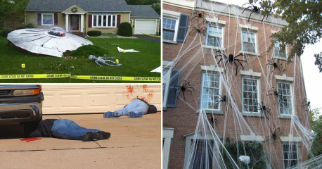 17 Personas que llevaron sus decoraciones de HALLOWEEN a un nivel ATERRADOR (2da parte)