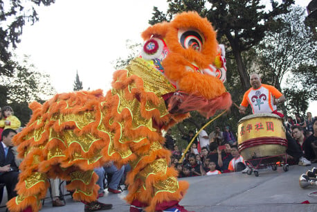 El año nuevo chino también se celebra en México