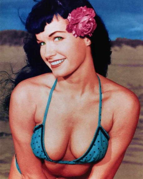 Bettie Page la inolvidable pin-up de los años ’50