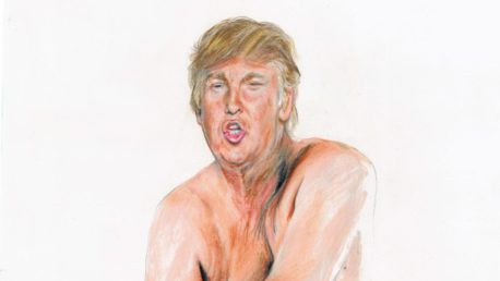 Así quedó la artista que pintó a Trump con ‘micro pene’ tras brutal ataque