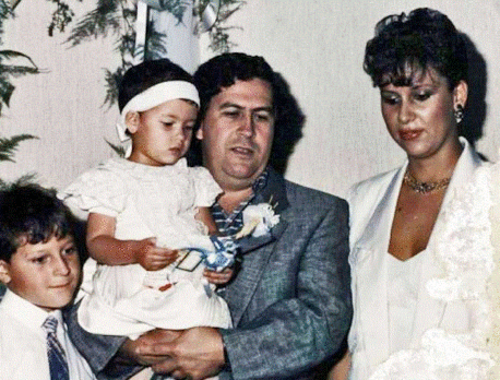 Así luce hoy la pequeña hija de Pablo Escobar