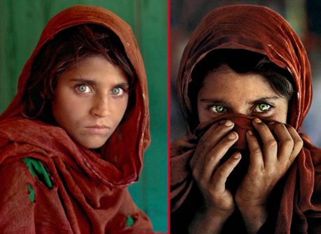 Así luce hoy Sharbat Gula, la mujer ícono de la guerra de Afganistán