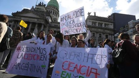 protestas científicos argentina