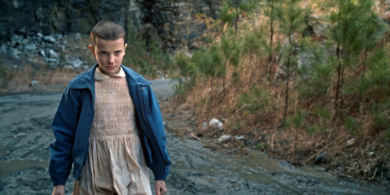 Millie Bobby Brown protagonizó la campaña de un diseñador belga para Calvin Klein.