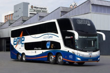 Pasajeros de Eme Bus se quedan abajo por cambio de hora