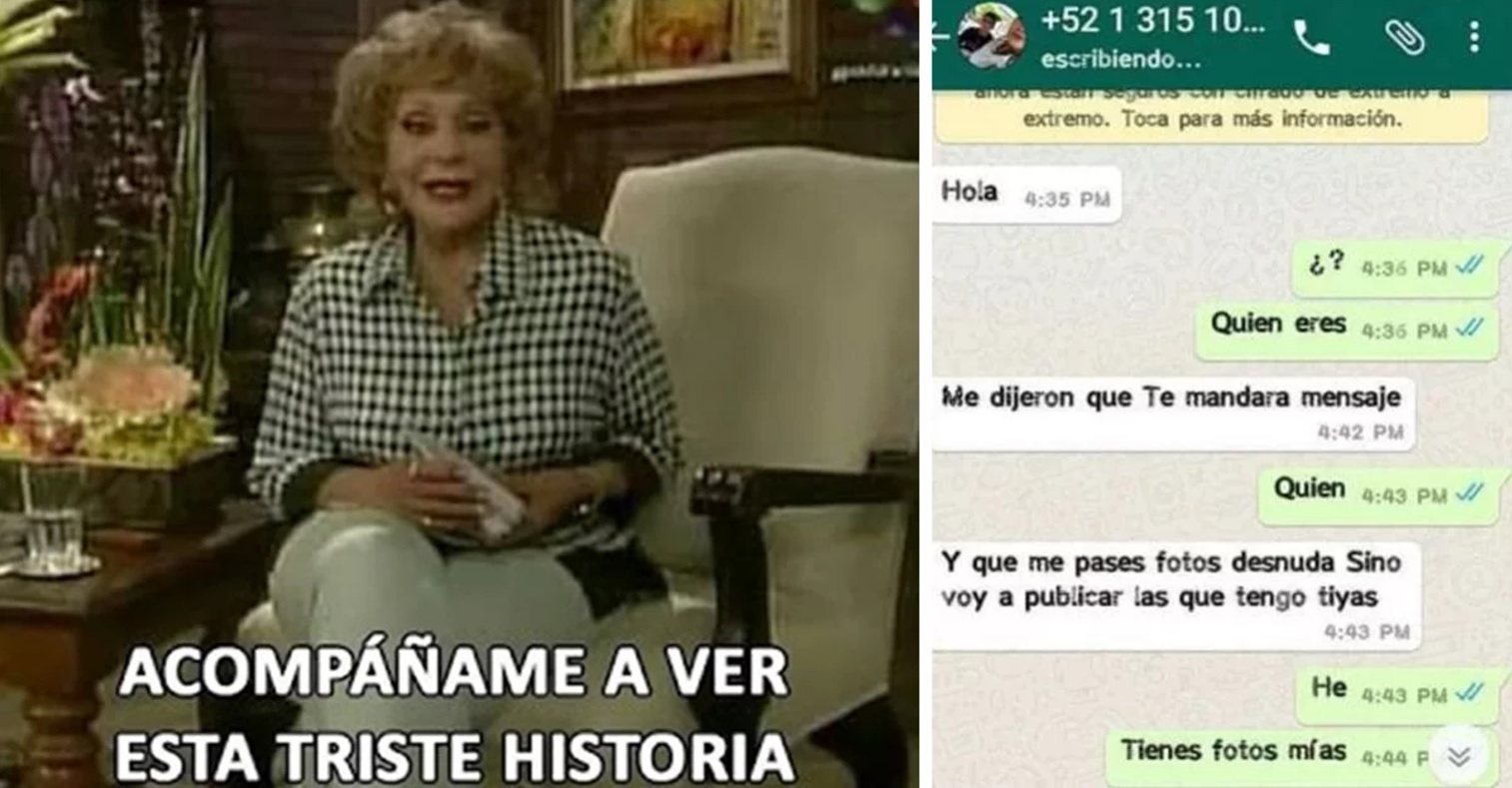 Quiso chantajear a chica por WhatsApp para pedirle fotos desnuda y le salió  todo mal