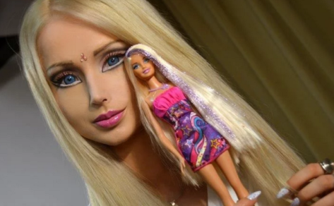 Valeria Lukyanova, la ‘Barbie de la vida Real’ se muestra sin maquillaje