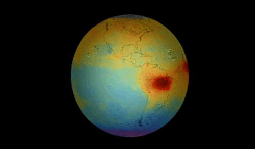 Así es como se ve la contaminación atmosférica desde el espacio, así hemos dañado el planeta