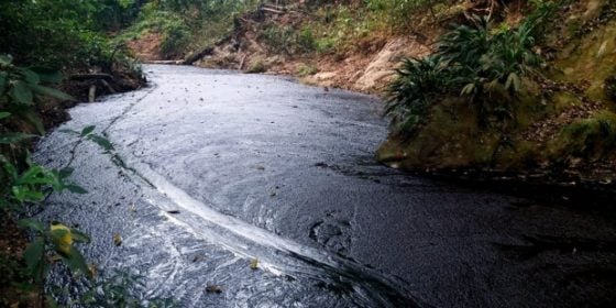 Ríos contaminados