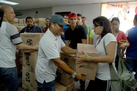 Clap Jornada de alimentación realizan en el MPPE