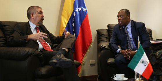 Venezuela y Guinea se reunen