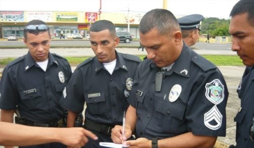 Policías de Panamá