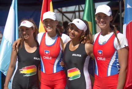 Chile campeón de remo en los Juegos Suramericanos de Cochabamba