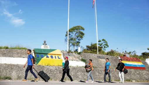 venezolanos migrantes en brasil