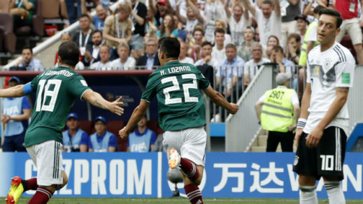 México celebra el gol