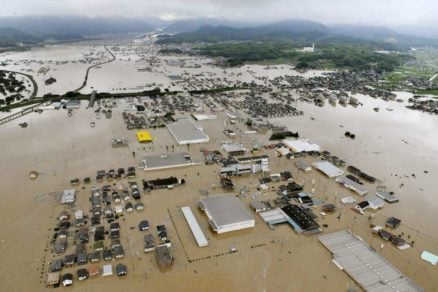 Inundaciones provocan muertes en Japón