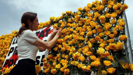 protestas en Cataluña