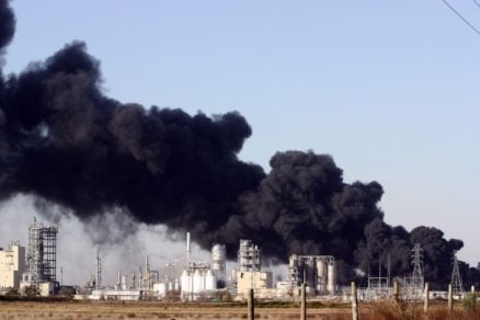 Contaminación con carbón