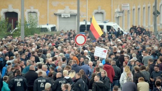 Manifestación de ultraderecha