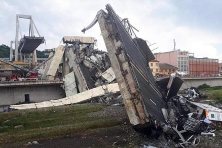 Emblemático viaducto de Génova