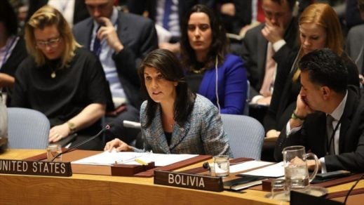 representante de estados unidos acus a rusia en la ONU