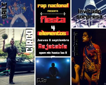 evento de rap en Caracas