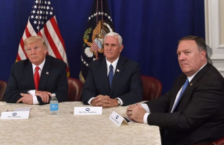 TRUMP, PENCE y POMPEO EEUU VENEZUELA