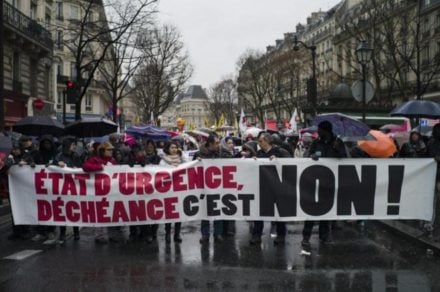 Francia bajo protestas