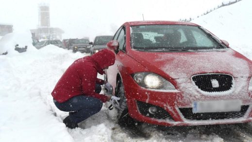 España en alerta por temporal de hielo y nieve