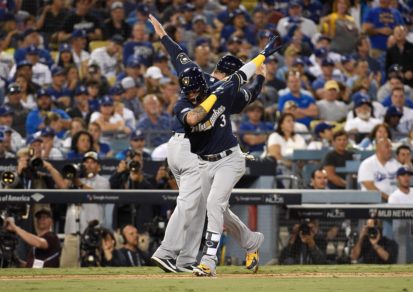 Cerveceros vencen a los Dodgers