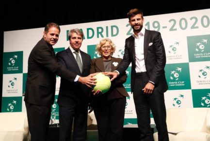 Presentan Copa Davis