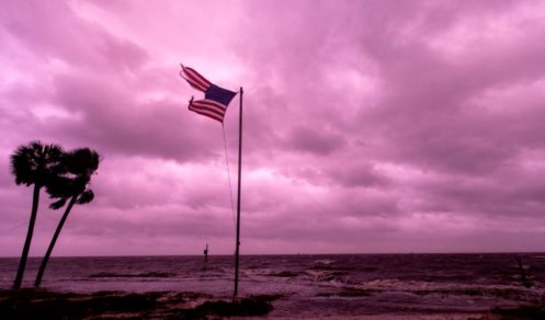 El cielo se tiñe de púrpura en Cleveland, Ohio ¿serán Señales apocalípticas?