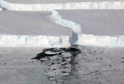 Se quiebra el iceberg más grande del mundo