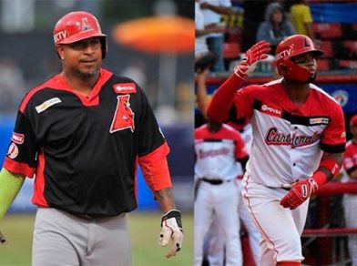 Luis Valbuena y José Castillo