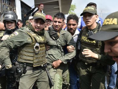 Desertores venezolanos