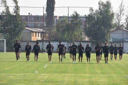 Palestino entrena