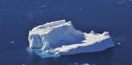 Los glaciares que se están derritiendo acumulan grandes cantidades de lluvia nuclear