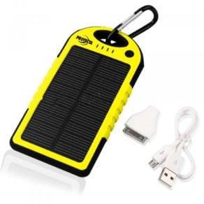 Cargador solar para teléfonos móviles