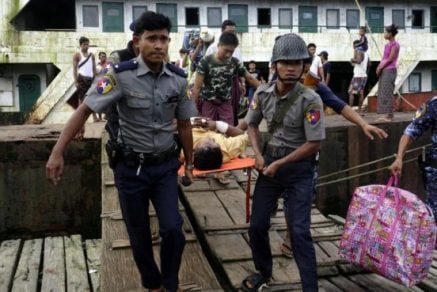 (+Fotos) Ataques contra militares y policías dejan 15 personas asesinadas en Myanmar