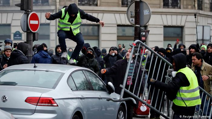 Francia protestas