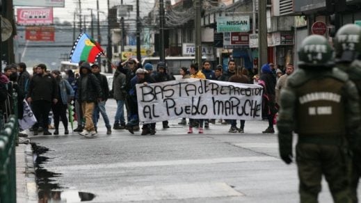 Hortaliceras mapuche acuden a la Comisión de Derechos Humanos tras reiterada violencia policial en Temuco