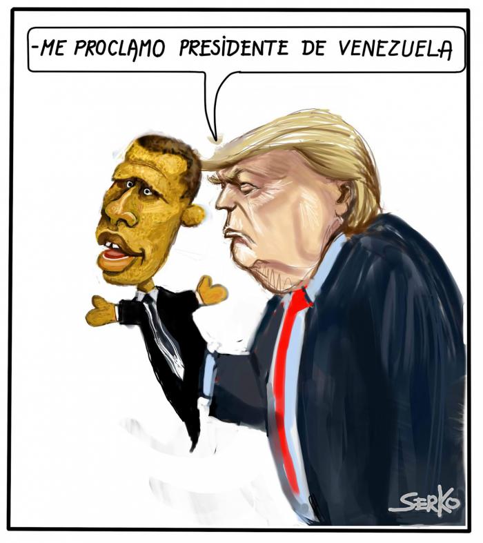 Trump Guaidó