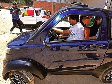 Conoce a Quantum, el primer auto eléctrico 100 % boliviano