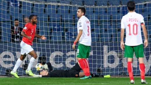 Detienen juego de fútbol entre Inglaterra y Bulgaria por gritos racistas