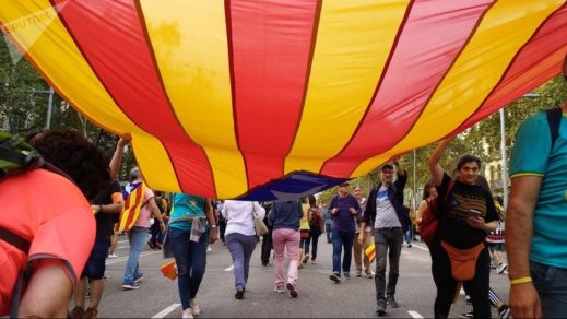 De forma pacífica concluye semana de protestas en Cataluña