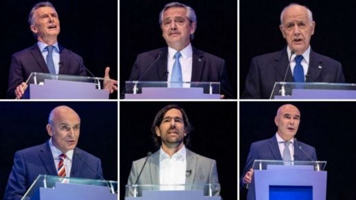 Candidatos presidenciales argentinos  cierran campaña electoral este jueves