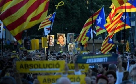 Se filtró la sentencia: Condenarán a los líderes independentistas de Cataluña por sedición