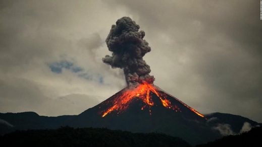 Más de una decena de volcanes activos podrían entrar en erupción